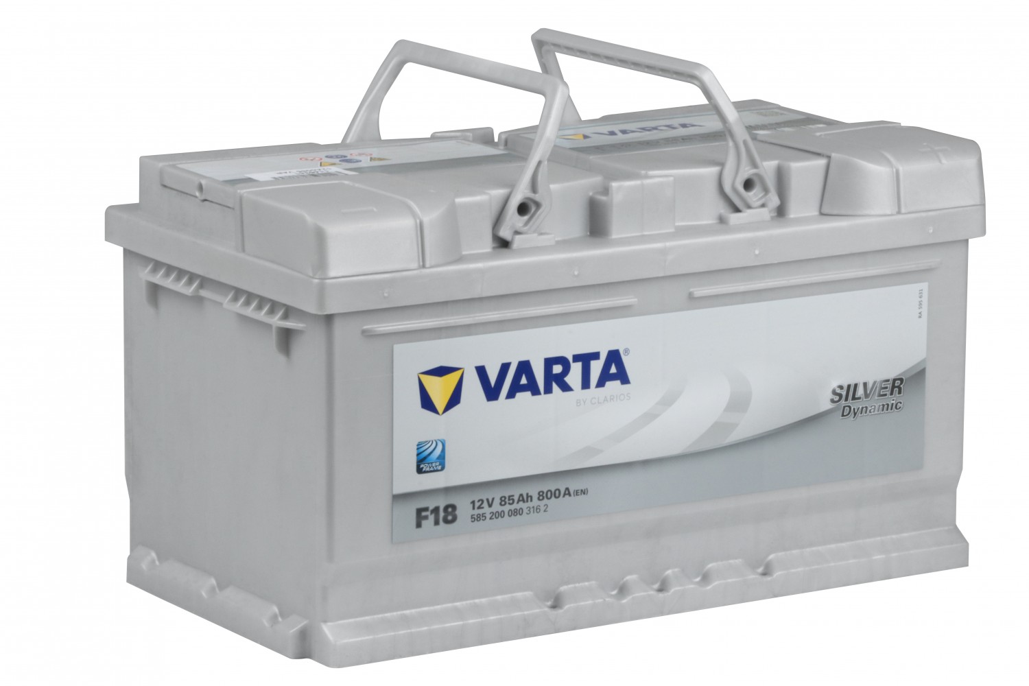 АКУМУЛЯТОРНА БАТАРЕЯ VARTA НА РІДКОМУ ЕЛЕКТРОЛІТІ ВИКОРИСТОВУЮТЬСЯ ДЛЯ ЗАПУСКУ ПОРШНЕВИХ ДВИГУНІВ 12V 85AH